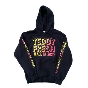 Teddy Fresh - “Made in 2020” Hoodie - Black Multi - Men’s Medium